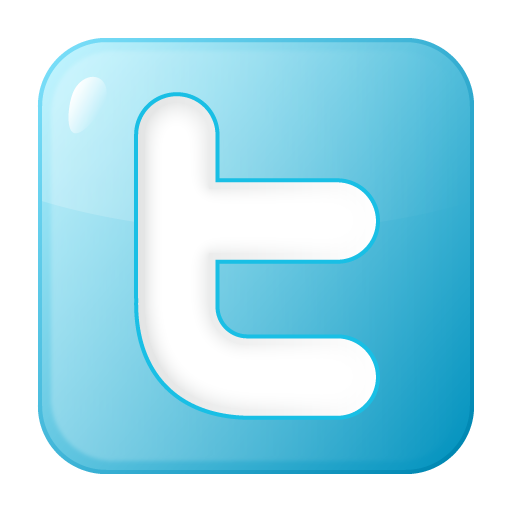 social twitter box blue 512